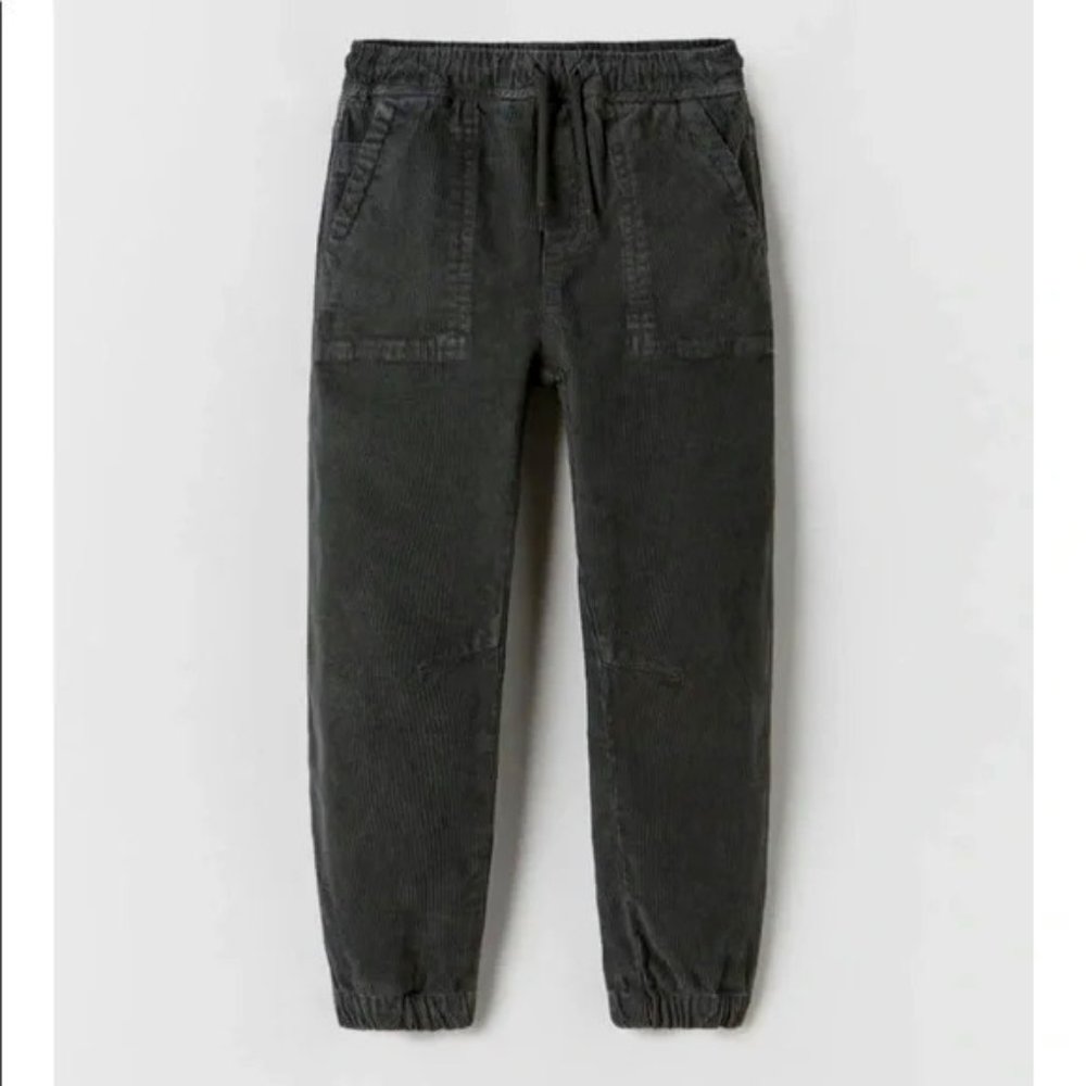 ZARA BOYS CORDUROY JOGGING PANTS